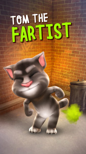 اسکرین شات 3 بازی Talking Tom Cat