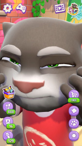 اسکرین شات 2 بازی Talking Tom Cat