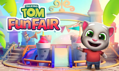 اسکرین شات بازی Talking Tom Fun Fair 1