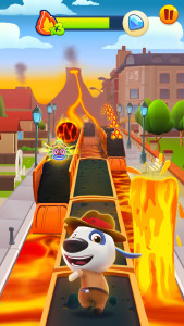 اسکرین شات 3 بازی Talking Tom Gold Run