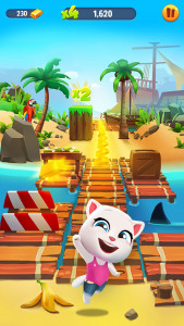 اسکرین شات بازی Talking Tom Gold Run 2