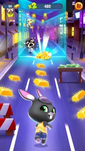 اسکرین شات 3 بازی Talking Tom Gold Run