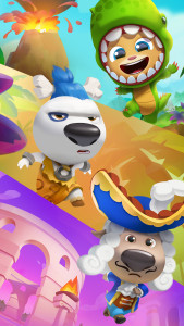 اسکرین شات 5 بازی Talking Tom Time Rush