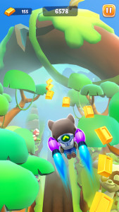 اسکرین شات 3 بازی Talking Tom Time Rush