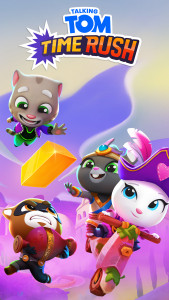 اسکرین شات 7 بازی Talking Tom Time Rush