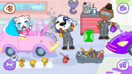 اسکرین شات 8 برنامه Talking Tom & Friends: World