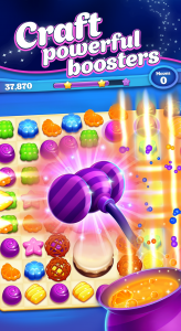 اسکرین شات بازی Crafty Candy - Match 3 Game 3