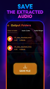 اسکرین شات 7 برنامه Video to Mp3 Audio Converter