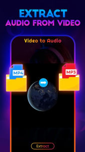 اسکرین شات 2 برنامه Video to Mp3 Audio Converter