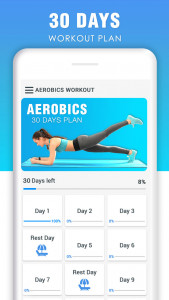اسکرین شات برنامه Aerobics Workout - Weight Loss 1
