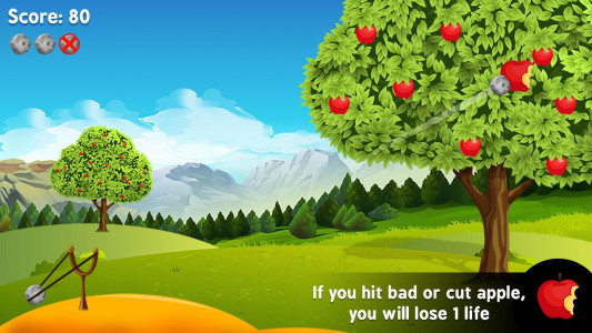 اسکرین شات 4 بازی Apple Shooter:Slingshot Games