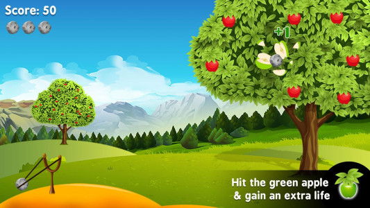 اسکرین شات 3 بازی Apple Shooter:Slingshot Games