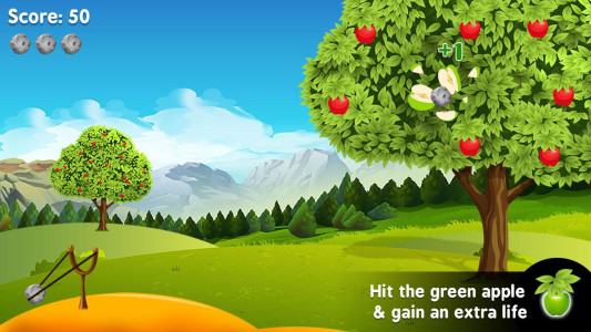 اسکرین شات 3 بازی Apple Shooter:Slingshot Games