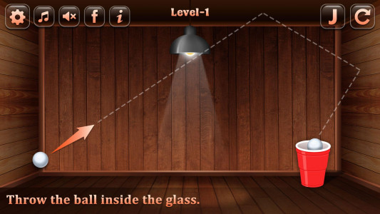 اسکرین شات بازی Glass Pong 1