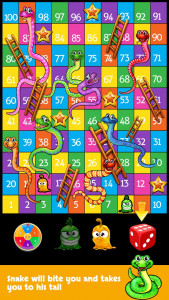 اسکرین شات بازی Snakes and Ladders - Dice Game 1