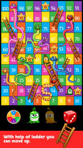 اسکرین شات 2 بازی Snakes and Ladders - Dice Game