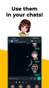 اسکرین شات 4 برنامه FF Stickers for WhatsApp