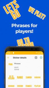 اسکرین شات برنامه Stickers for WhatsApp (PUBG Fan App) 2020 ✅ 3