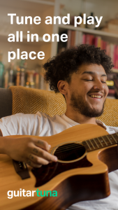 اسکرین شات برنامه GuitarTuna: Chords,Tuner,Songs 1