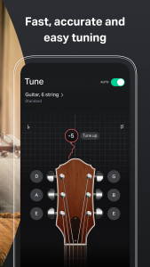 اسکرین شات برنامه GuitarTuna: Chords,Tuner,Songs 3