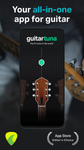 اسکرین شات برنامه GuitarTuna: Tune & Play Guitar 1