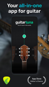 اسکرین شات برنامه GuitarTuna: Tune & Play Guitar 1