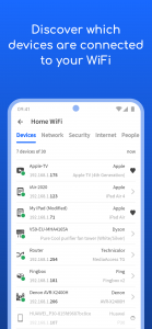 اسکرین شات 1 برنامه Fing - Network Tools