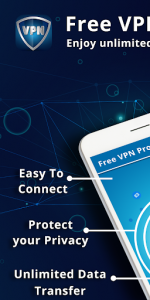 اسکرین شات برنامه Free VPN Pro - Unlimited Hotspot VPN Proxy 1