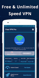 اسکرین شات برنامه Free VPN Pro - Unlimited Hotspot VPN Proxy 3