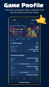 اسکرین شات 4 برنامه Stats Royale for Clash Royale