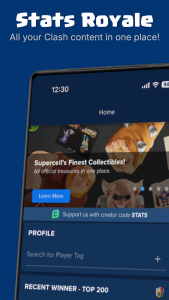اسکرین شات 1 برنامه Stats Royale for Clash Royale
