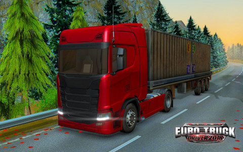 اسکرین شات بازی Euro Truck Driver 2018 1