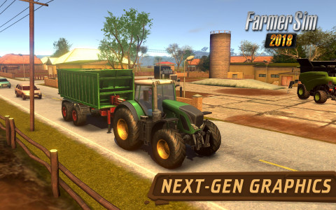 اسکرین شات بازی Farmer Simulator Evolution 2