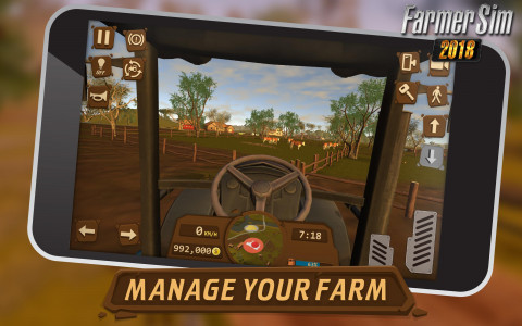 اسکرین شات بازی Farmer Simulator Evolution 4