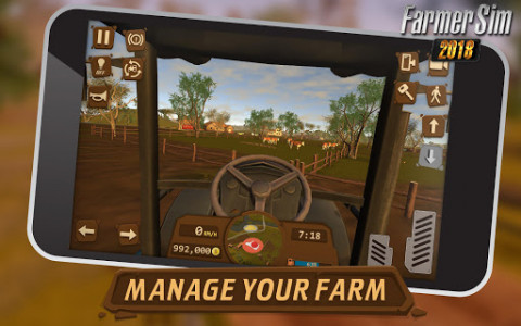 اسکرین شات بازی Farmer Sim 2018 4