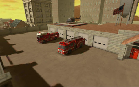 اسکرین شات بازی Firefighter Simulator 3D 1