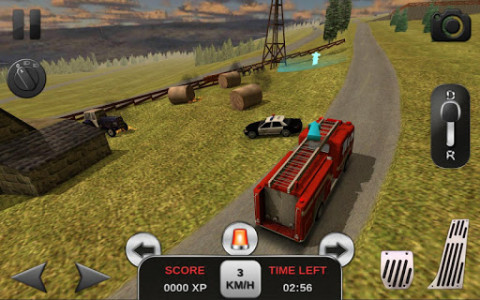 اسکرین شات بازی Firefighter Simulator 3D 2