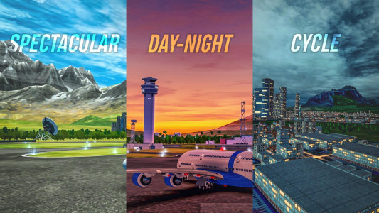 اسکرین شات بازی Airplane Flight Simulator 5