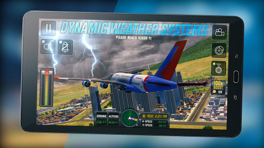 اسکرین شات بازی Airplane Flight Simulator 6