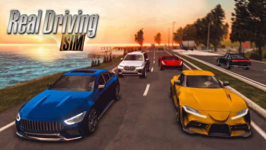 اسکرین شات بازی Real Driving Sim 1