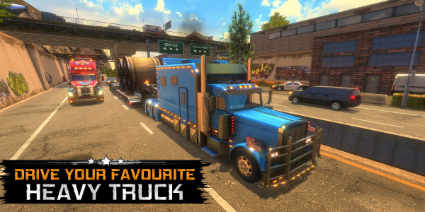 اسکرین شات بازی Truck Simulator USA Revolution 1