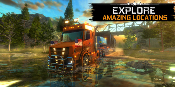 اسکرین شات بازی Truck Simulator USA Revolution 2