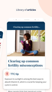 اسکرین شات 8 برنامه Ovia Cycle & Pregnancy Tracker