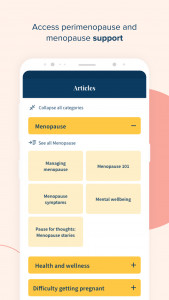 اسکرین شات برنامه Ovia Cycle & Pregnancy Tracker 6