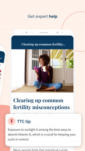 اسکرین شات برنامه Ovia Cycle & Pregnancy Tracker 8