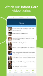 اسکرین شات 5 برنامه Ovia Parenting & Baby Tracker
