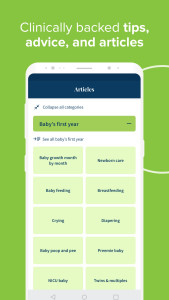 اسکرین شات 4 برنامه Ovia Parenting & Baby Tracker