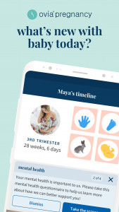 اسکرین شات برنامه Ovia Pregnancy & Baby Tracker 1