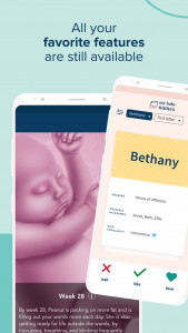 اسکرین شات برنامه Ovia Pregnancy & Baby Tracker 2