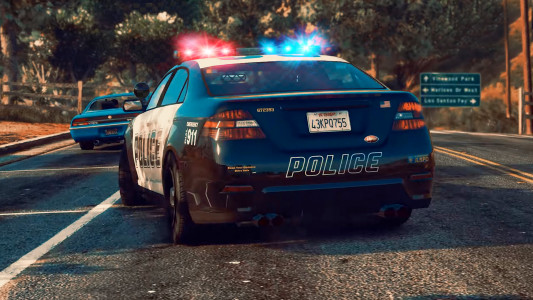 اسکرین شات بازی Police Chase Mobile Car Games 2